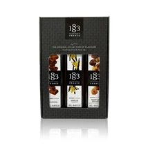 1883 Maison Routin szirup szett (vanília, karamell, pörkölt mogyoró)