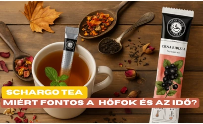 Schargo tea elkészítése – hány fokon és hány percig áztasd a tökéletes ízért