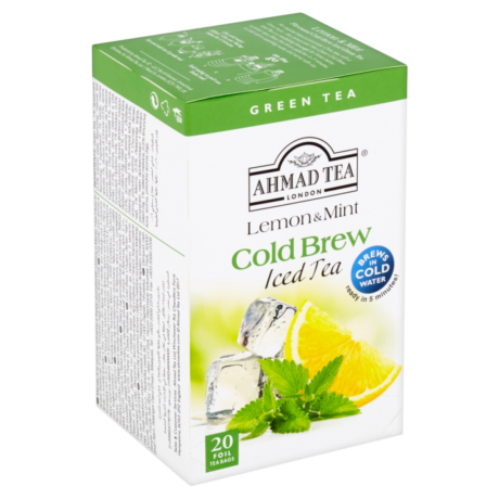 Ahmad Lemon & Mint Cold Brew | 20 alu zacskó