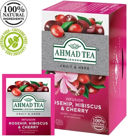 Ahmad Tea Cseresznye & hibiszkusz (20 filter)
