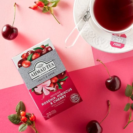 Ahmad Tea Cseresznye & hibiszkusz (20 filter)