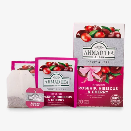 Ahmad Tea Cseresznye & hibiszkusz (20 filter)