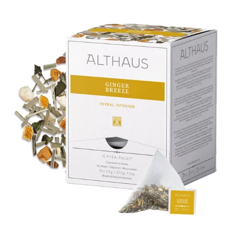 Althaus Gyömbér - citromfű (Ginger Breeze) 15 x 2,5 g