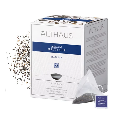 Althaus Assam teakeverék (Assam Malty Cup) 15x2,75g