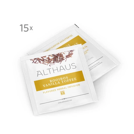 Althaus Rooibos - Édes karamella (Rooibos Vanilla Toffee) 15x2,75g
