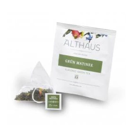 Althaus Zöld tea rózsaszirommal (Grün Matinee) 15x2,75g