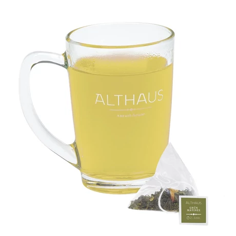 Althaus Zöld tea rózsaszirommal (Grün Matinee) 15x2,75g