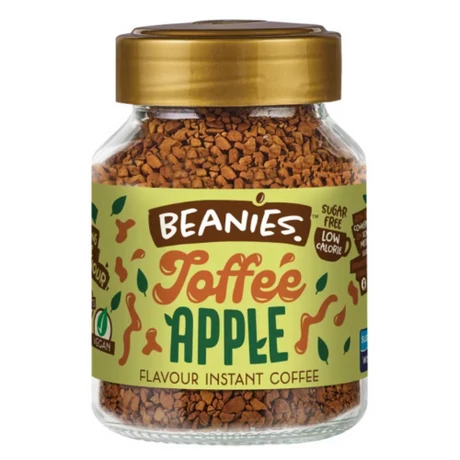 Beanies Toffee Apple – karamellás alma ízű instant kávé 50 g
