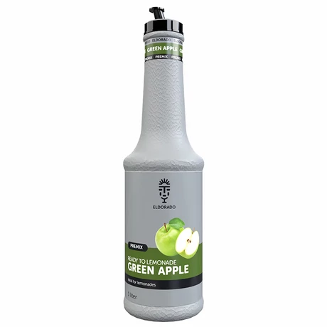 Eldorado Kész Limonádé alap Premix Zöldalma 1 l