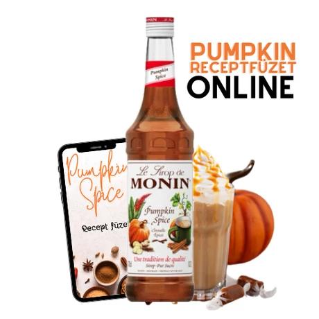 Monin Sütőtök  (Pumpkin Spice) szirup