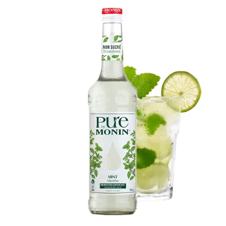 MONIN PURE Zöld menta (Green Mint) KONCENTRÁTUM 0,7 l