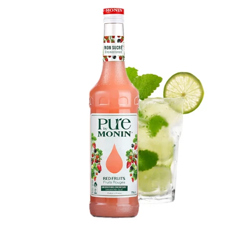 MONIN PURE Piros gyümölcsös (Red Fruits) KONCENTRÁTUM 0,7 l