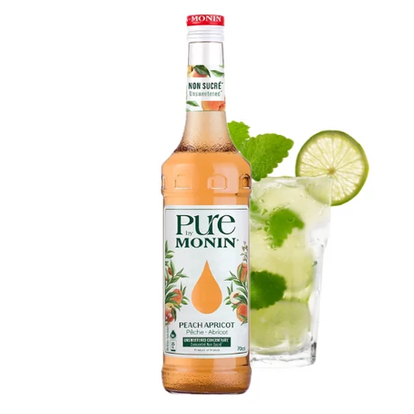 MONIN PURE Őszi/Sárgabarack (Peach/Apricot) KONCENTRÁTUM 0,7 l
