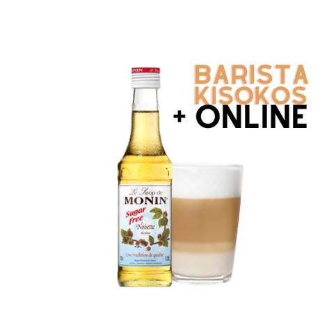 Monin Cukormentes Mogyoró szirup