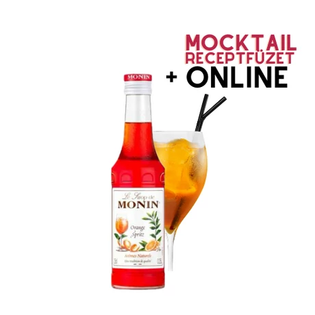Monin Orange Spritz Szirup 0,25 l