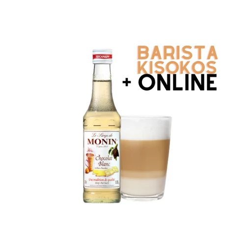Monin Fehér csokoládé szirup