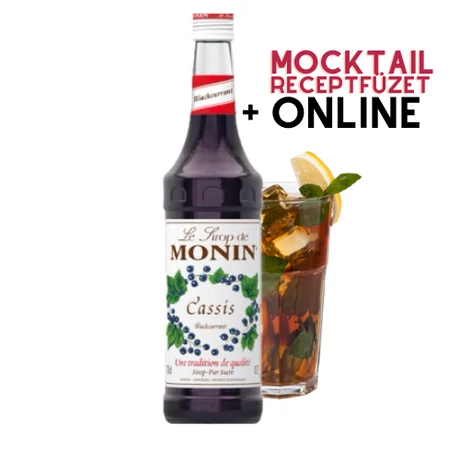 Monin Feketeribizli szirup