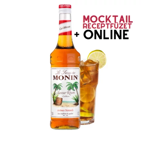 Monin Caribbean rum szirup