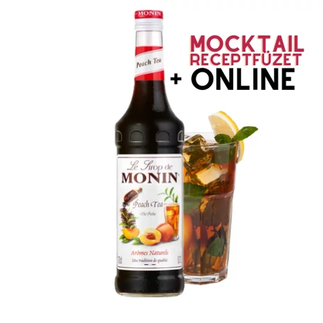 Monin Őszibarack tea szirup