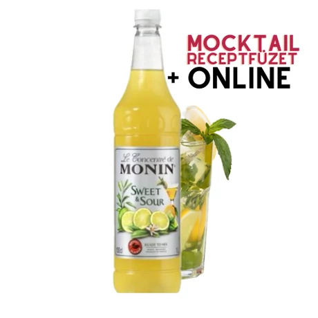 Monin SWEET & SOUR Cordinal Mix 1 l PET