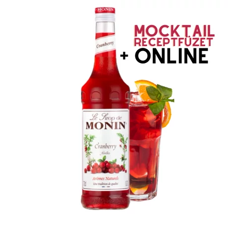Monin Vörös áfonya szirup