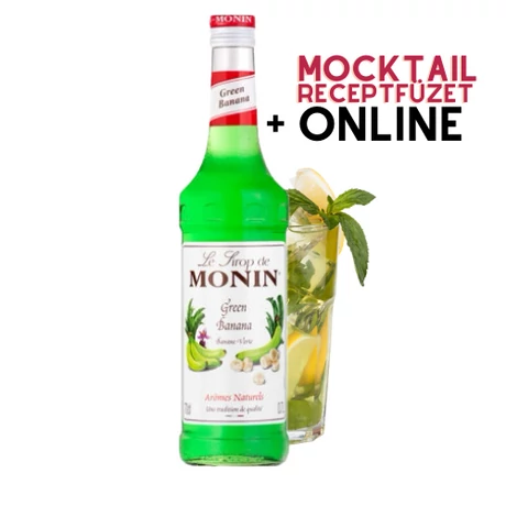 Monin Zöld banán szirup