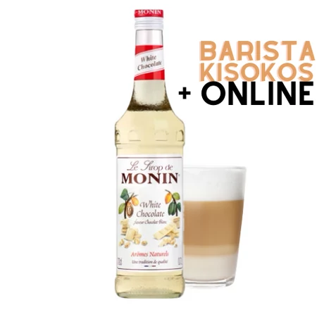 Monin Fehér csokoládé szirup