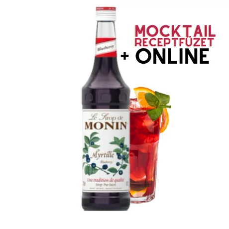 Monin Vörös áfonya szirup