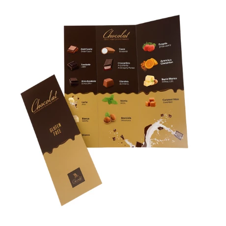 Antico Eremo forrócsokoládé asztali kártya 