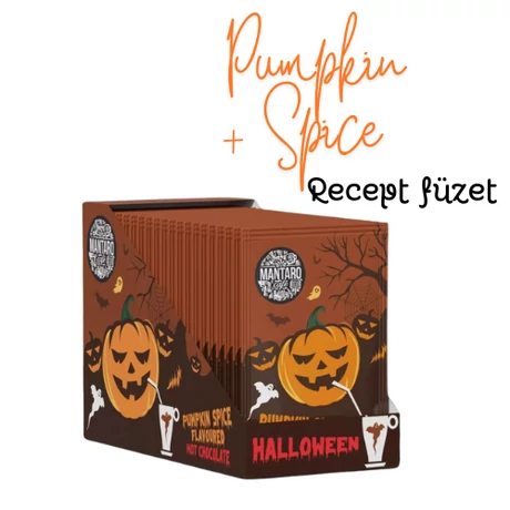 Mantaro - Pumpkin spice ízű forrócsokoládé italpor 20 adag (fűszeres tök)