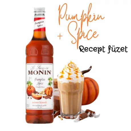 Monin Fűszeres sütőtök Szirup (Pumpkin Spice) 1 l PET