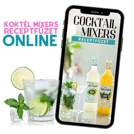 Koktél Mixers Receptfüzet