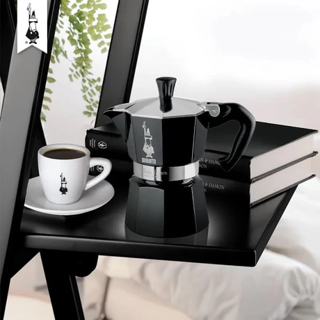 Bialetti moka express kotyogós kávéfőző 6 adag, fekete