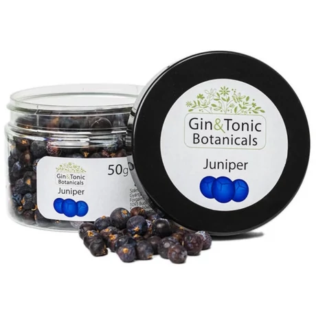 Gin Tonic botanicals kis tégelyben, borókabogyó egész 50gr