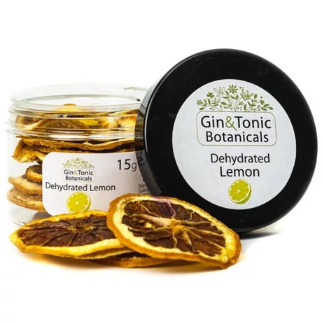 Gin Tonic Botanicals kis tégelyben Szárított Citrom karikák 15gr