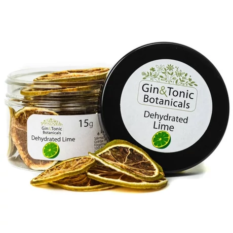 Gin Tonic Botanicals kis tégelyben Szárított Lime karikák 15 gr