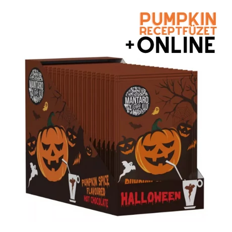 Mantaro - Pumpkin spice ízű forrócsokoládé italpor 20 adag (fűszeres tök)