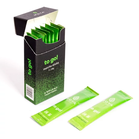 MOYA MATCHA TO GO! TRADITIONAL ORGANIKUS MATCHA ZÖLD TEA 7 adag