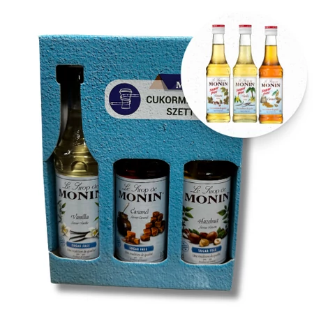 Monin cukormentes szirup szett 