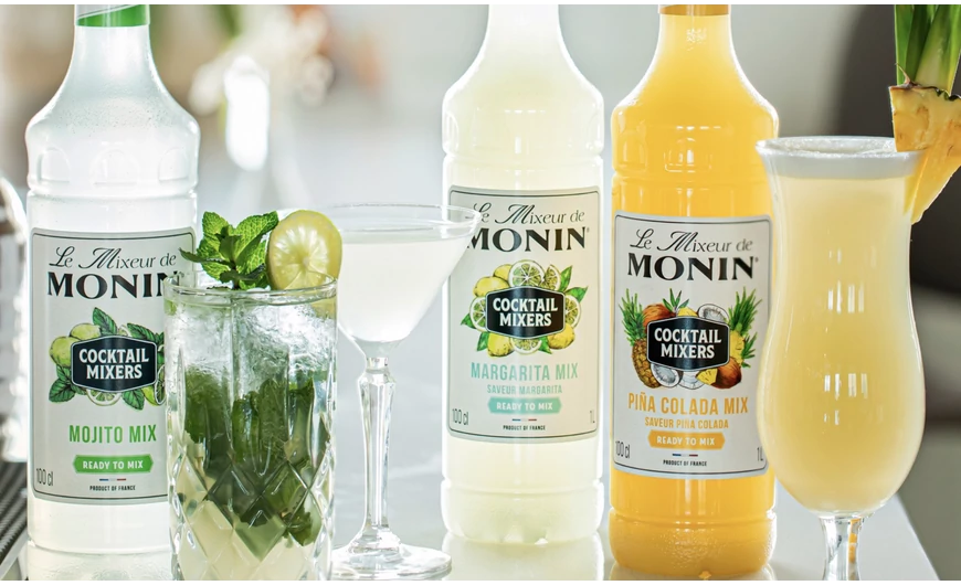 Fedezze fel a MONIN Le Mixeur termékeivel a tökéletes koktélélményeket