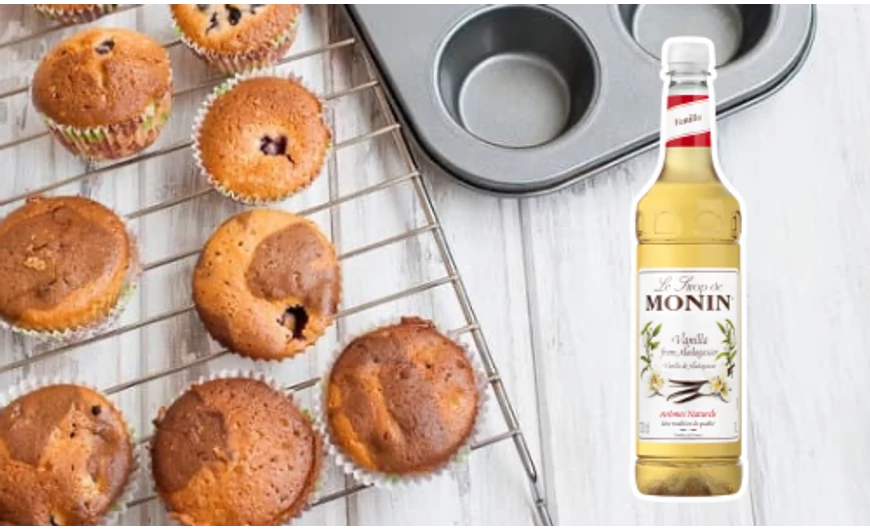 A tökéletes vaníliás muffin recept – Monin vanília sziruppal